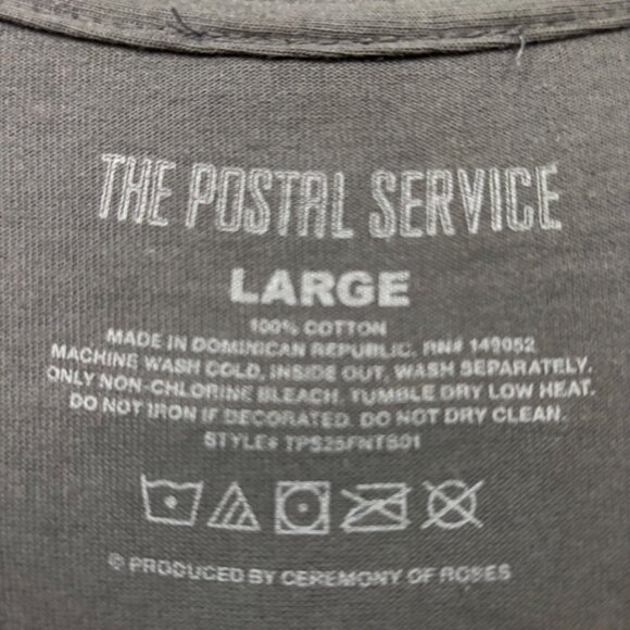 The Postal Service Give Up Window Portal Album Cover T-Shirt Size Large - Picture 4 of 4